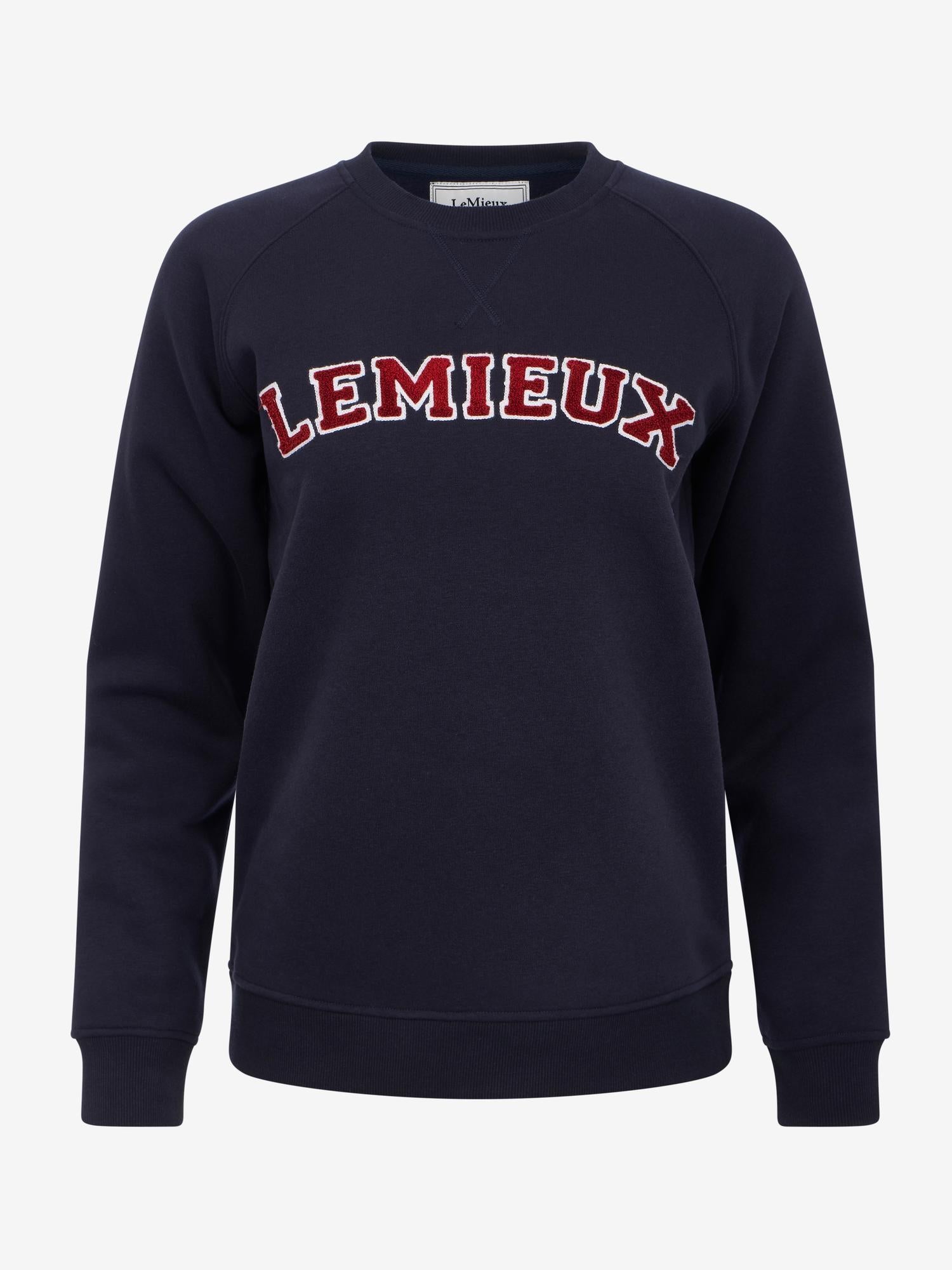 LeMieux Vida Varsity Crew Neck Sweat Navy