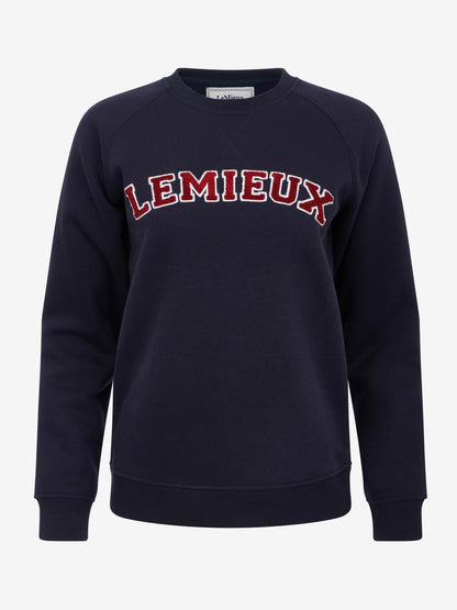 LeMieux Vida Varsity Crew Neck Sweat Navy