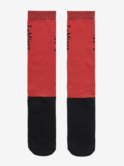 LeMieux Competition Socks 2 Pack Russet - Riding Socks
