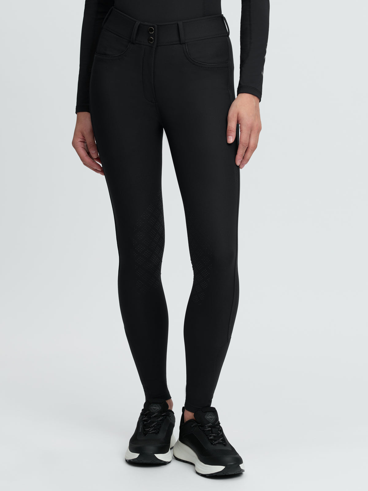 LeMieux Blair Knee Grip Breeches Black