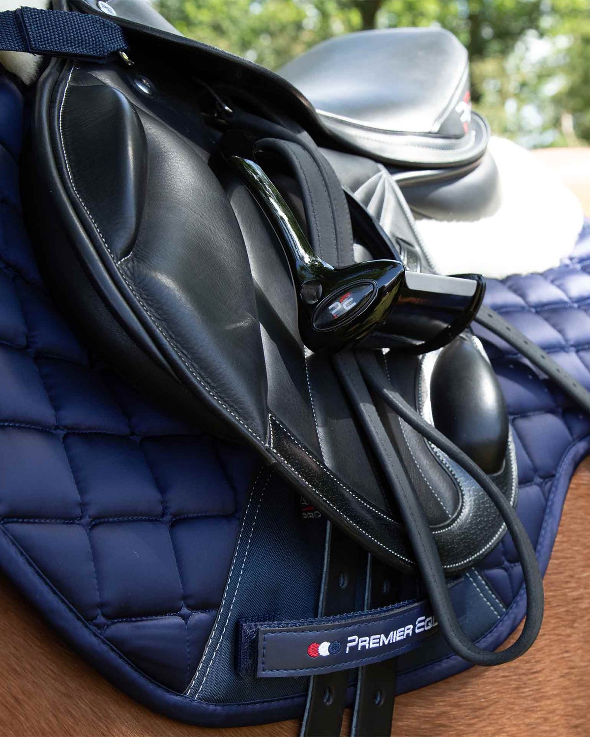 Premier Equine Jopollo Aluminium Performance Stirrups Black