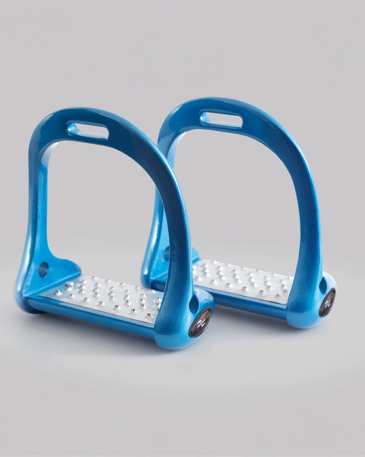Premier Equine Jopollo Aluminium Performance Stirrups Blue