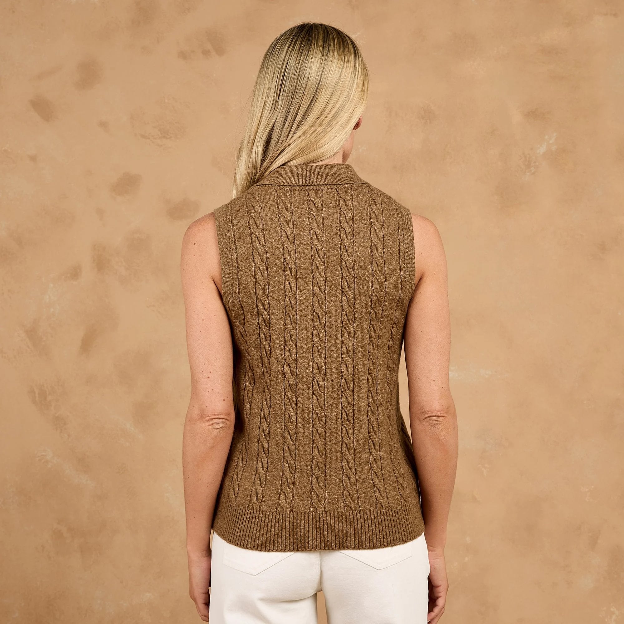 Toggi Kessel Women's Sleeveless Cable Knit