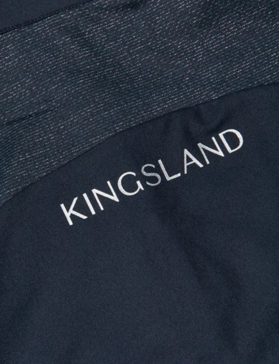 KINGSLAND KLVALERIE Ladies Training Shirt Navy - High-Performance Breathable Moisture-Wicking Activewear Top