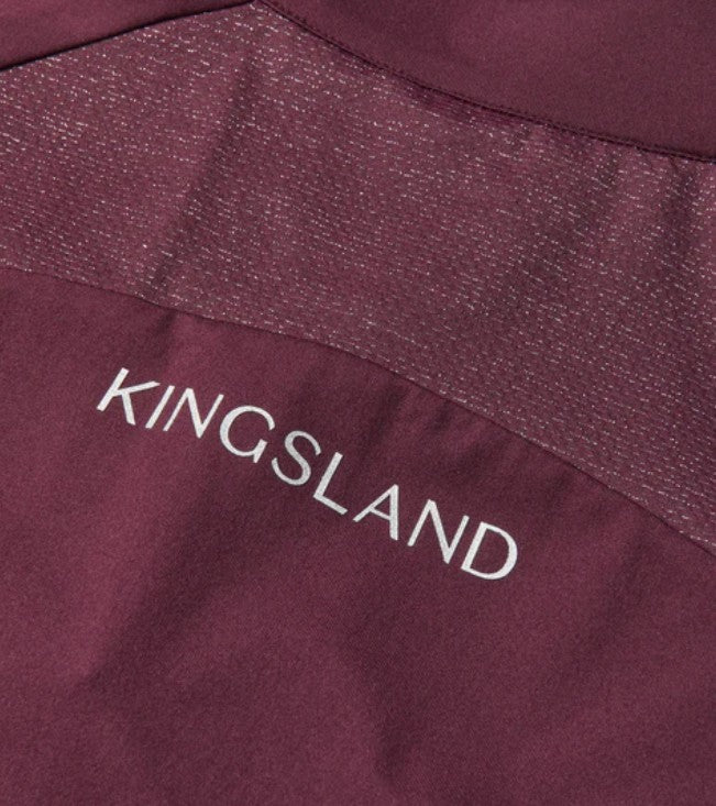 KINGSLAND KL Valerie Training Shirt Ladies Wine Tasting - Equestrian Breathable Top with Glitter Detail