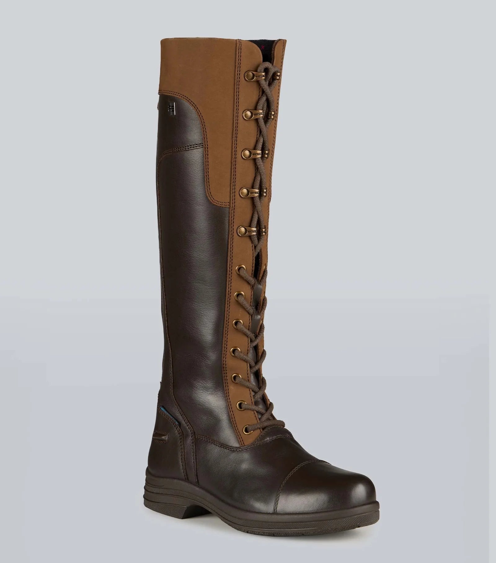 PREMIER EQUINE Kelburn Women's Waterproof Leather Country Riding Boots - Brown Equestrian Boots - Long Country & Leisure…