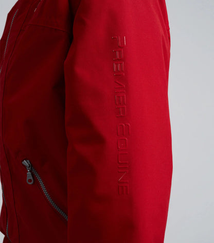 PREMIER EQUINE Junior Riding Jacket - Red Jacket - Pro Rider Equestrian Coat