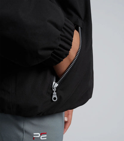 Junior Pro Rider Riding Jacket - Black, Waterproof Premier Equine Coat