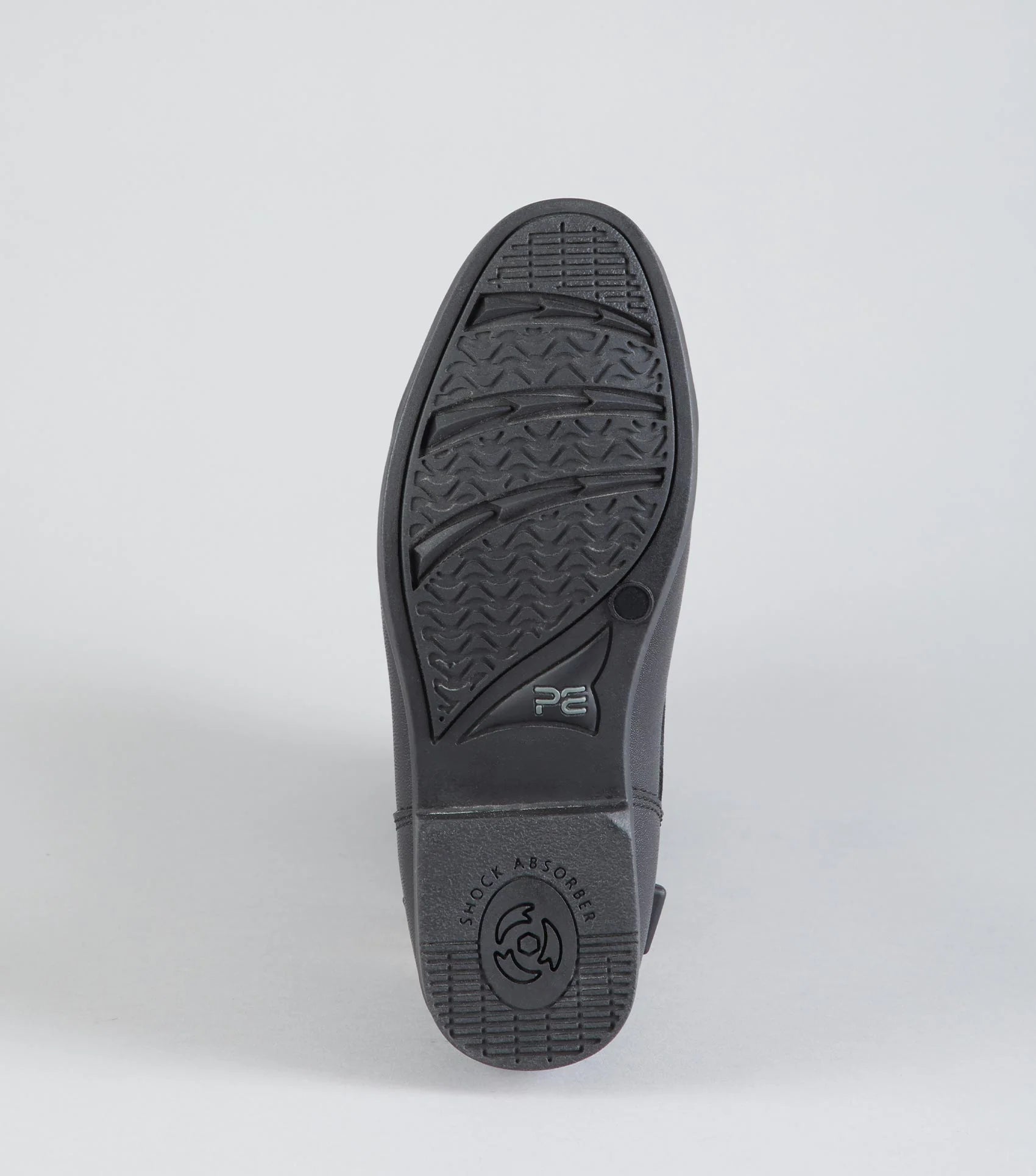 Premier Equine Virtus Junior Black Leather Paddock Boot Sole - Shock Absorber, Grip Design