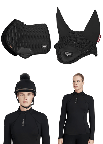 LeMieux Loire Close Contact Bundle Set Black | Equiflair