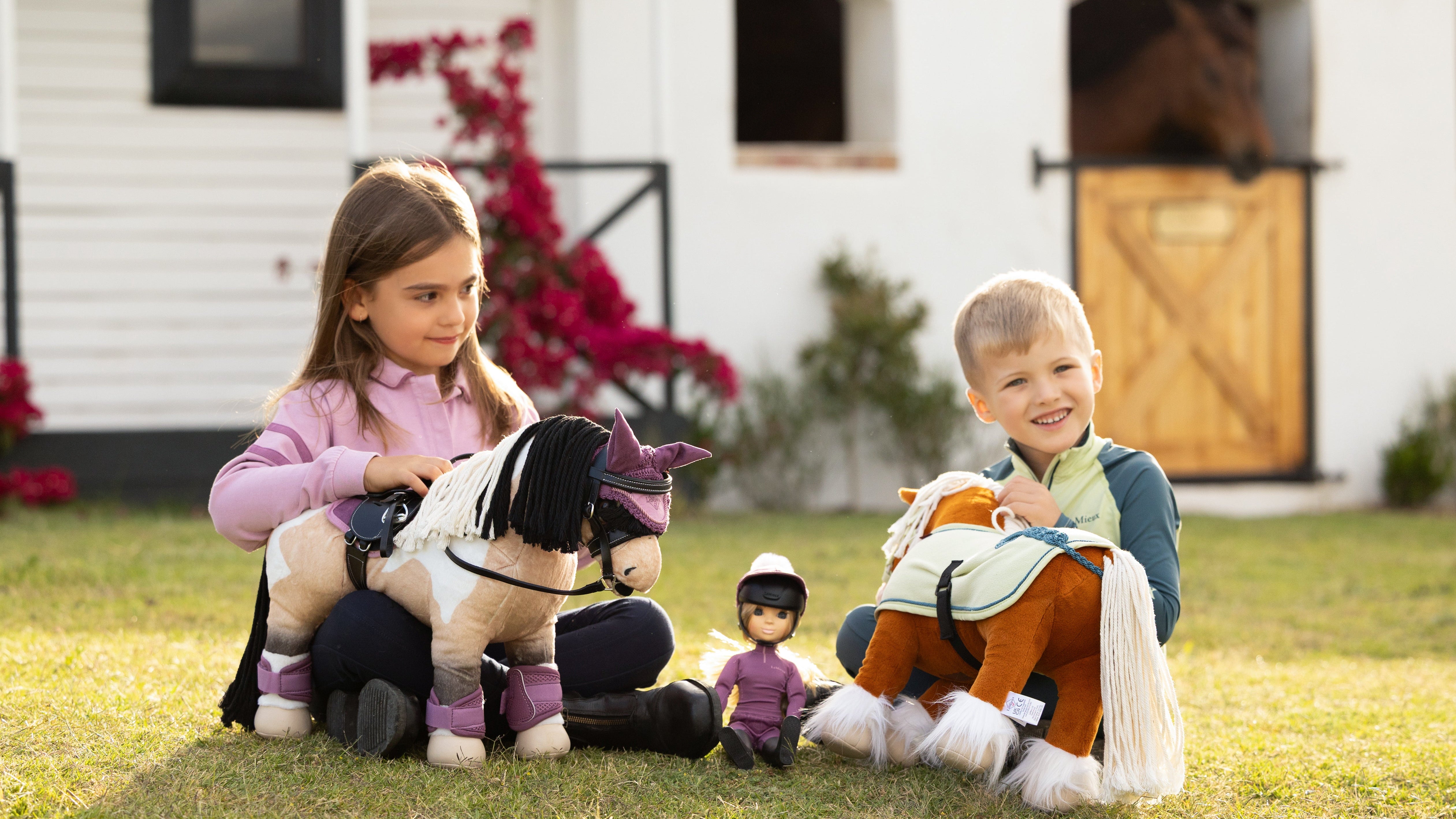 LeMieux Toy Pony and Toy Rider Doll Collection Mallow and Macaron