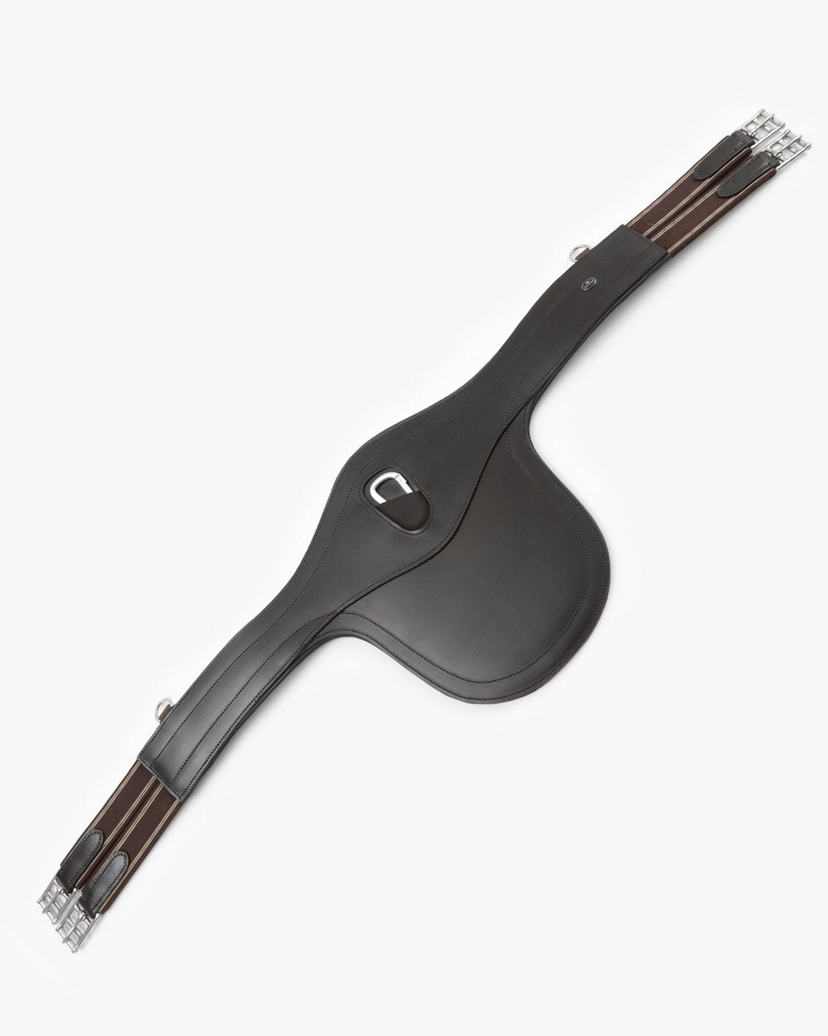 Premier Equine Lizzano Anatomic Leather Stud Girth Brown