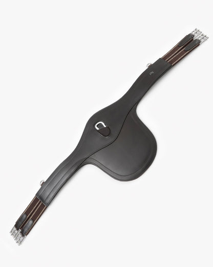 Premier Equine Lizzano Anatomic Leather Stud Girth Brown