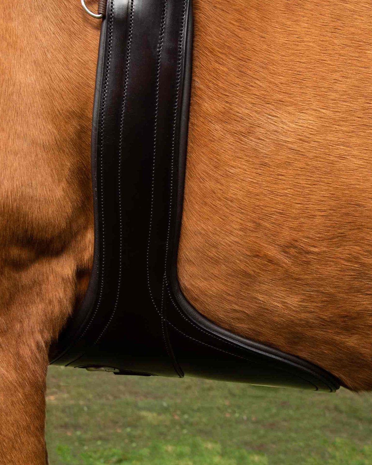 Premier Equine Lizzano Anatomic Leather Stud Girth Brown