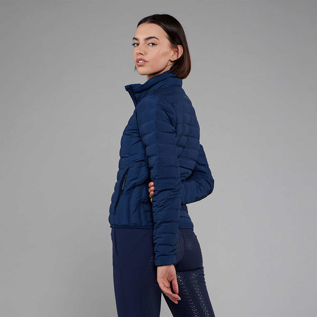 TOGGI Lofty Down Fill Jacket women's navy puffer jacket