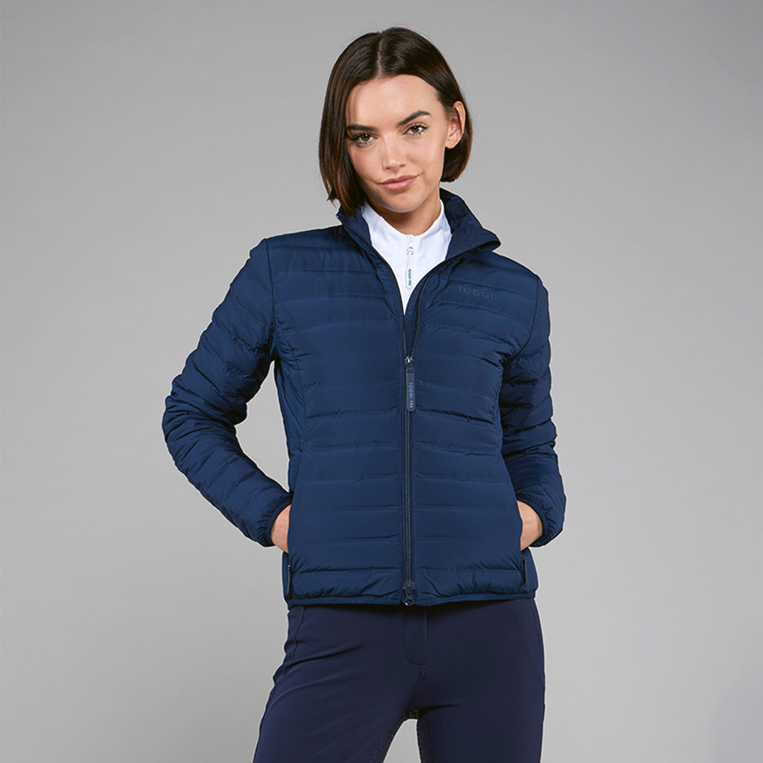 Toggi Lofty Down Fill Jacket - Navy Blue Women's Water Repellent Puffer