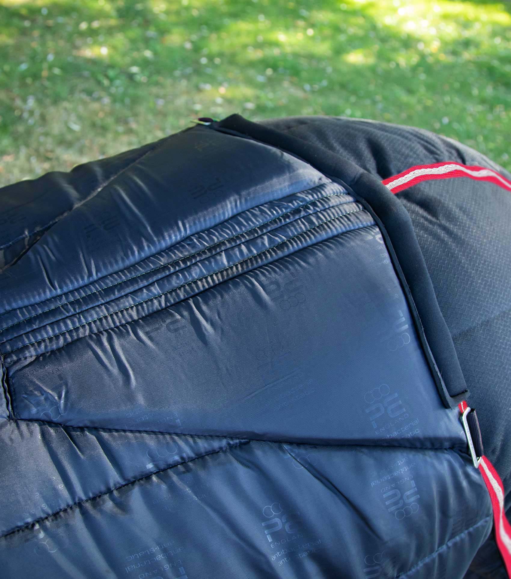 Premier Equine Lucanta Stable Rug with Neck Cover - Quilted, Antibacterial Horse Rug