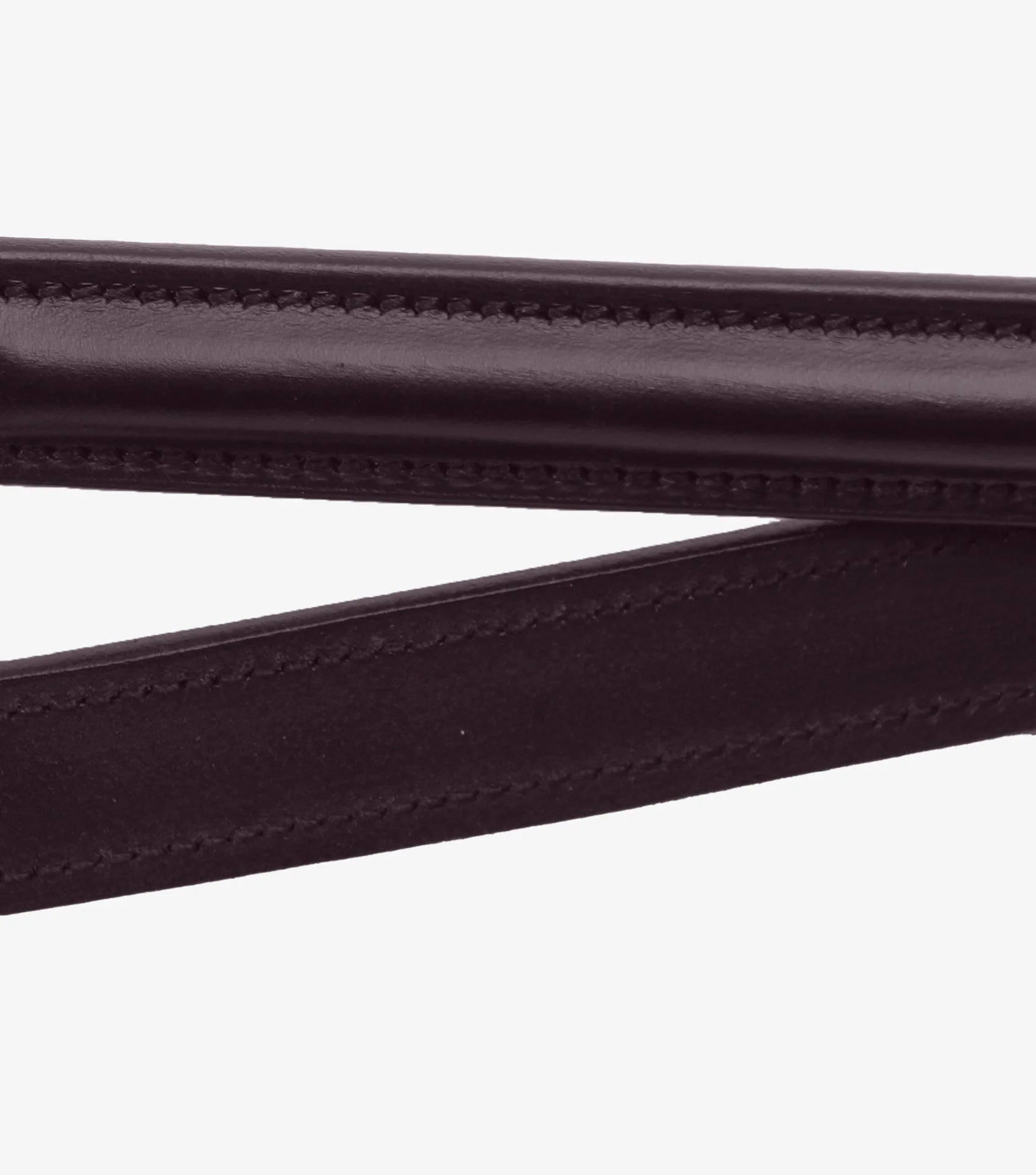 Premier Equine Luigi Plain Leather Reins Brown