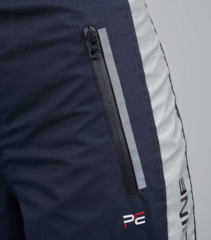 Premier Equine Reflective Riding Trousers - Navy, Waterproof, High-Visibility