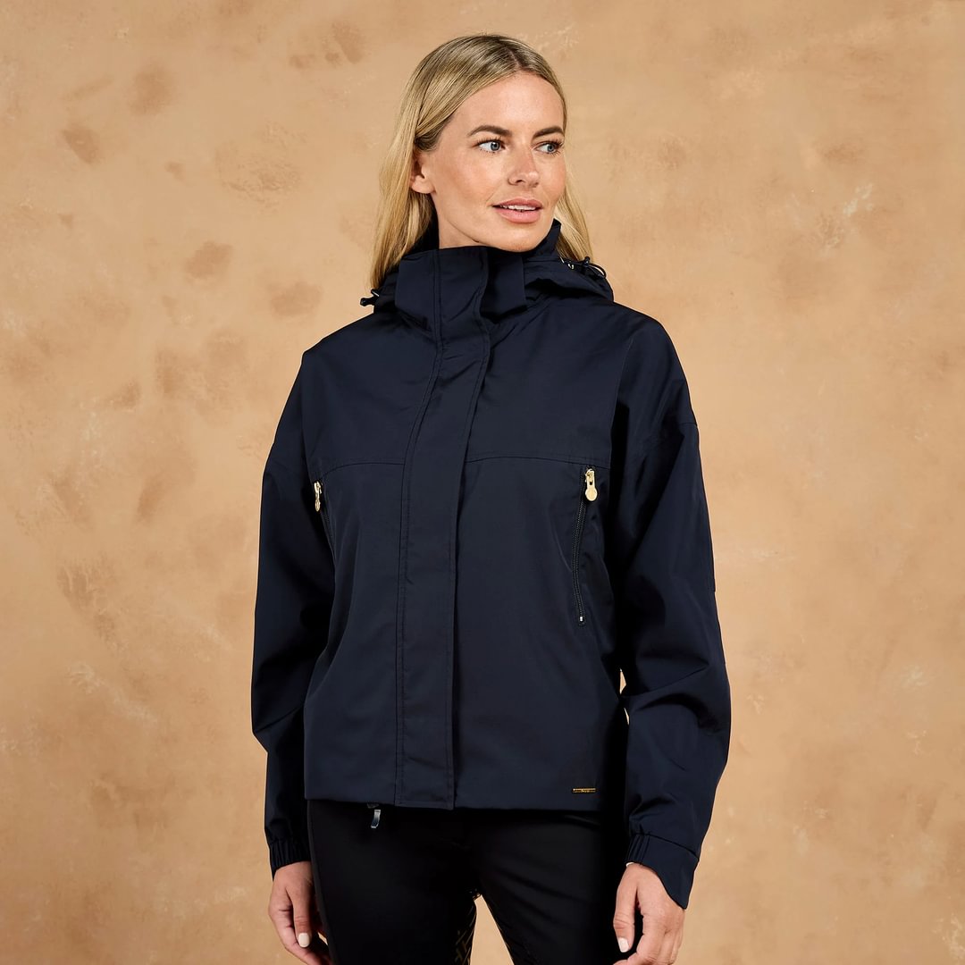 TOGGI Meyer Women's Navy Blue Waterproof Blouson Jacket | Stylish & Practical Outerwear