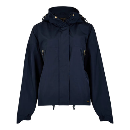 TOGGI Meyer Womens Navy Waterproof Blouson Jacket | Relaxed Fit & Hooded