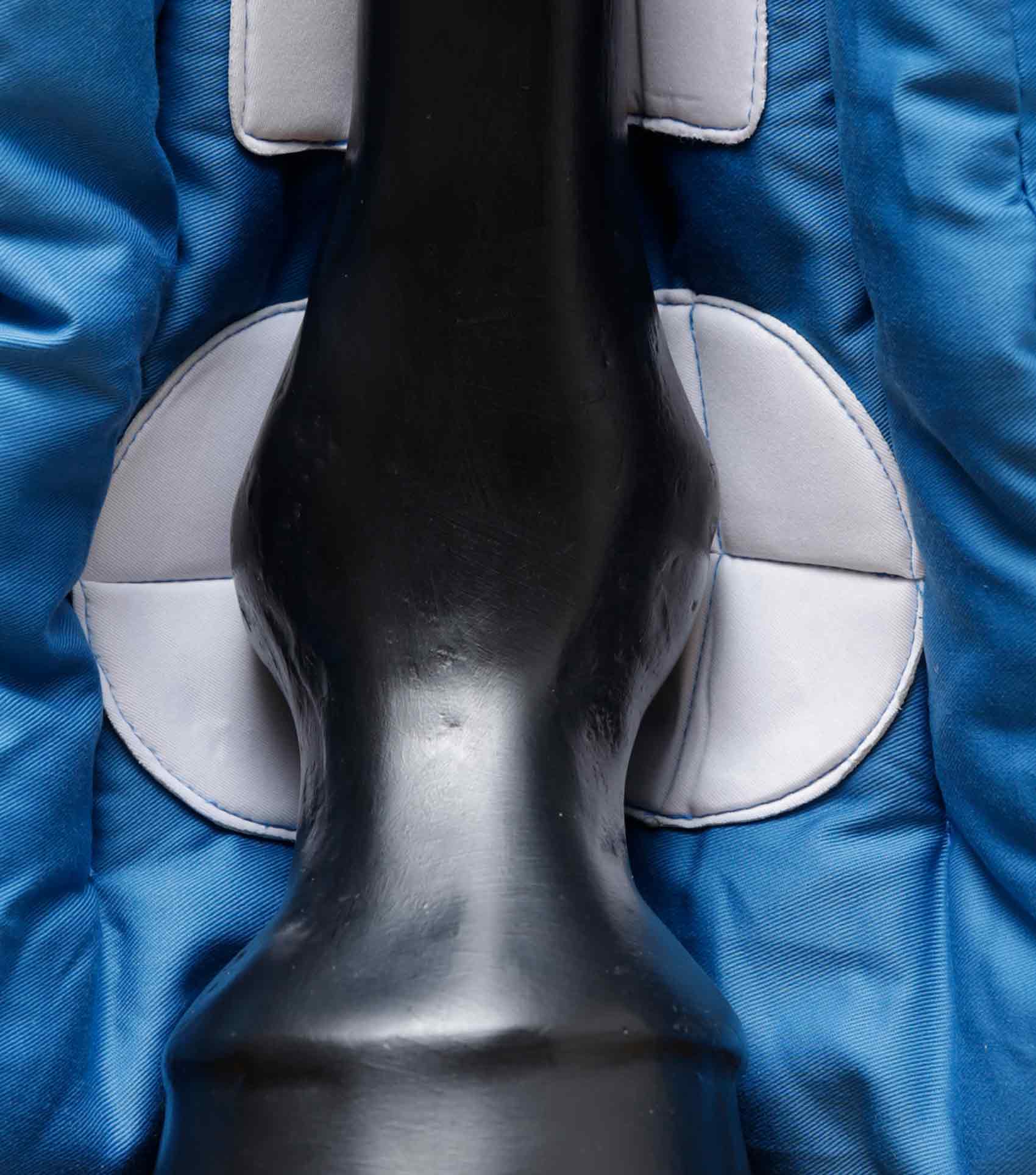 Premier Equine Magni-Teque Boot Wrap Liners (Spares) Blue: Magnetic Horse Leg Wraps for Circulation & Recovery
