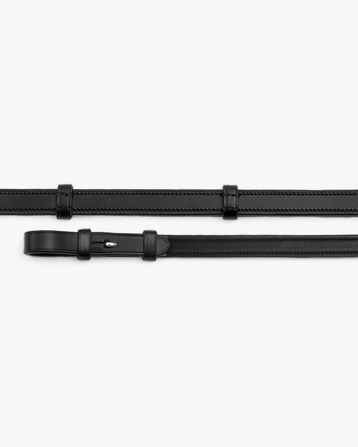 Premier Equine Matteo Leather Grip Reins Black