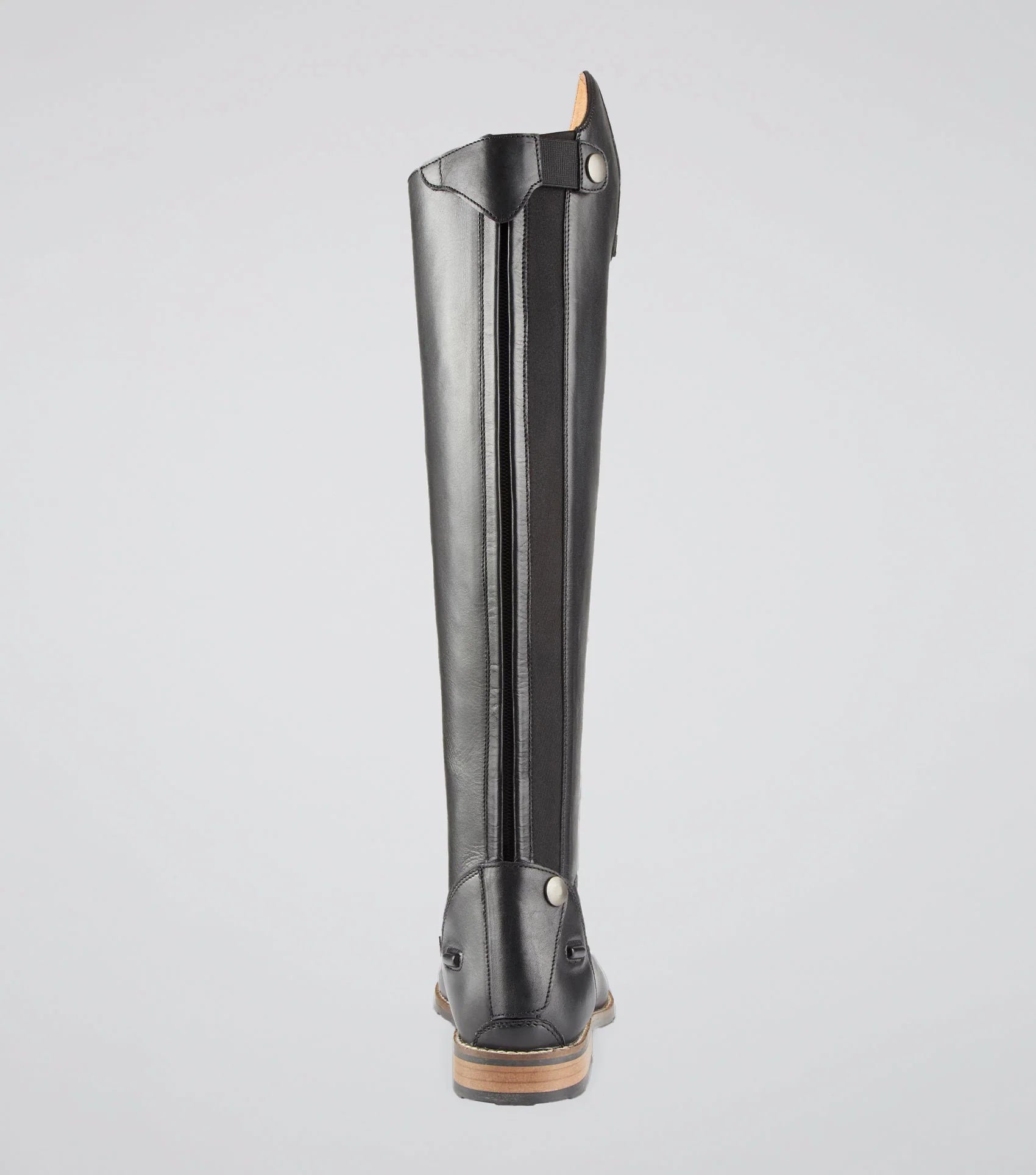 Black Leather Ladies Riding Boot by Premier Equine: Maurizia Lace Front Tall Boot for Equestrian Style and Comfort. Premium Grade.