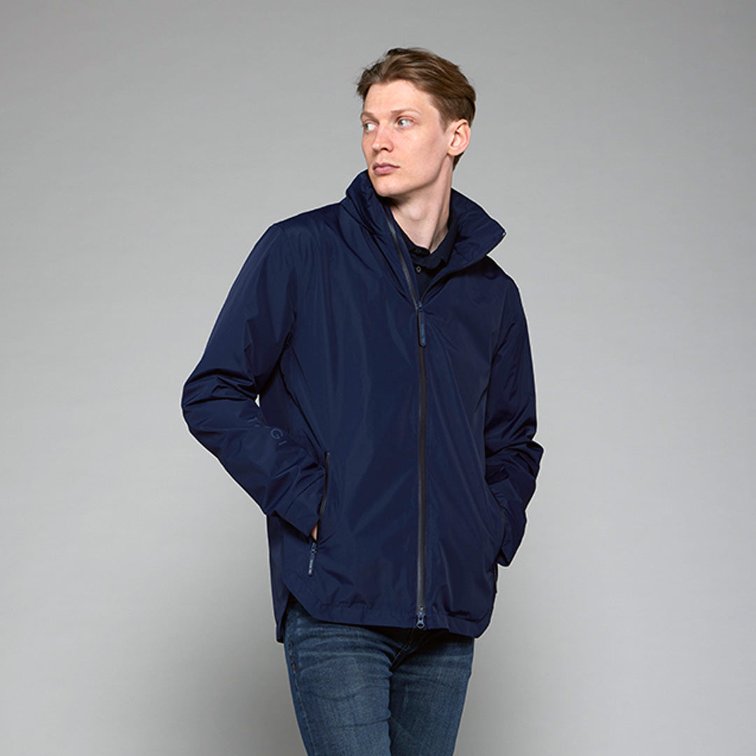 Toggi Men's Defender Waterproof Jacket - Navy Blue Breathable Outdoor Gear