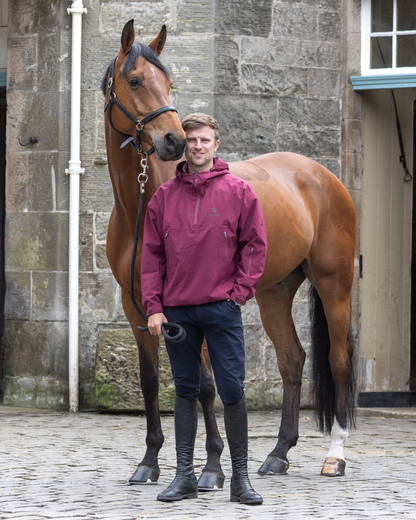 EQUIDRY Men's Storm Smock Burgundy