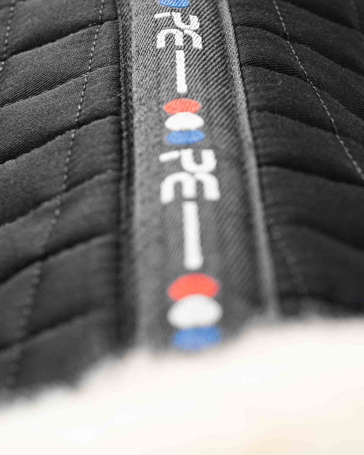 Black Merino Wool Saddle Pad - GP/Jump Numnah for Horse Riding | Equestrian Tack