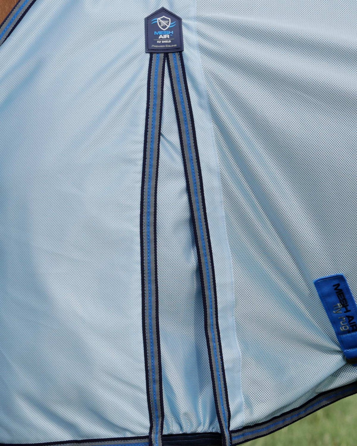 Premier Equine Mesh Air Fly Rug with Surcingles Blue