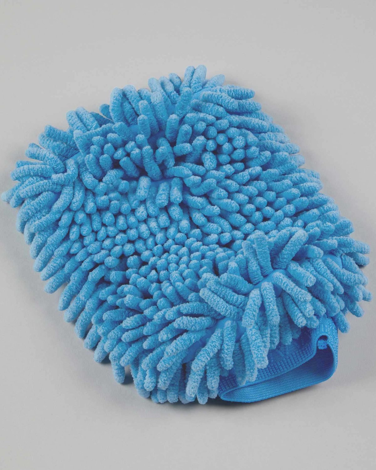 Premier Equine Microfibre Grooming Mitt Peacock Blue