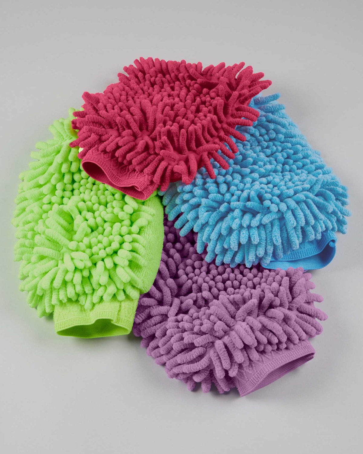 Premier Equine Microfibre Grooming Mitt Fuchsia