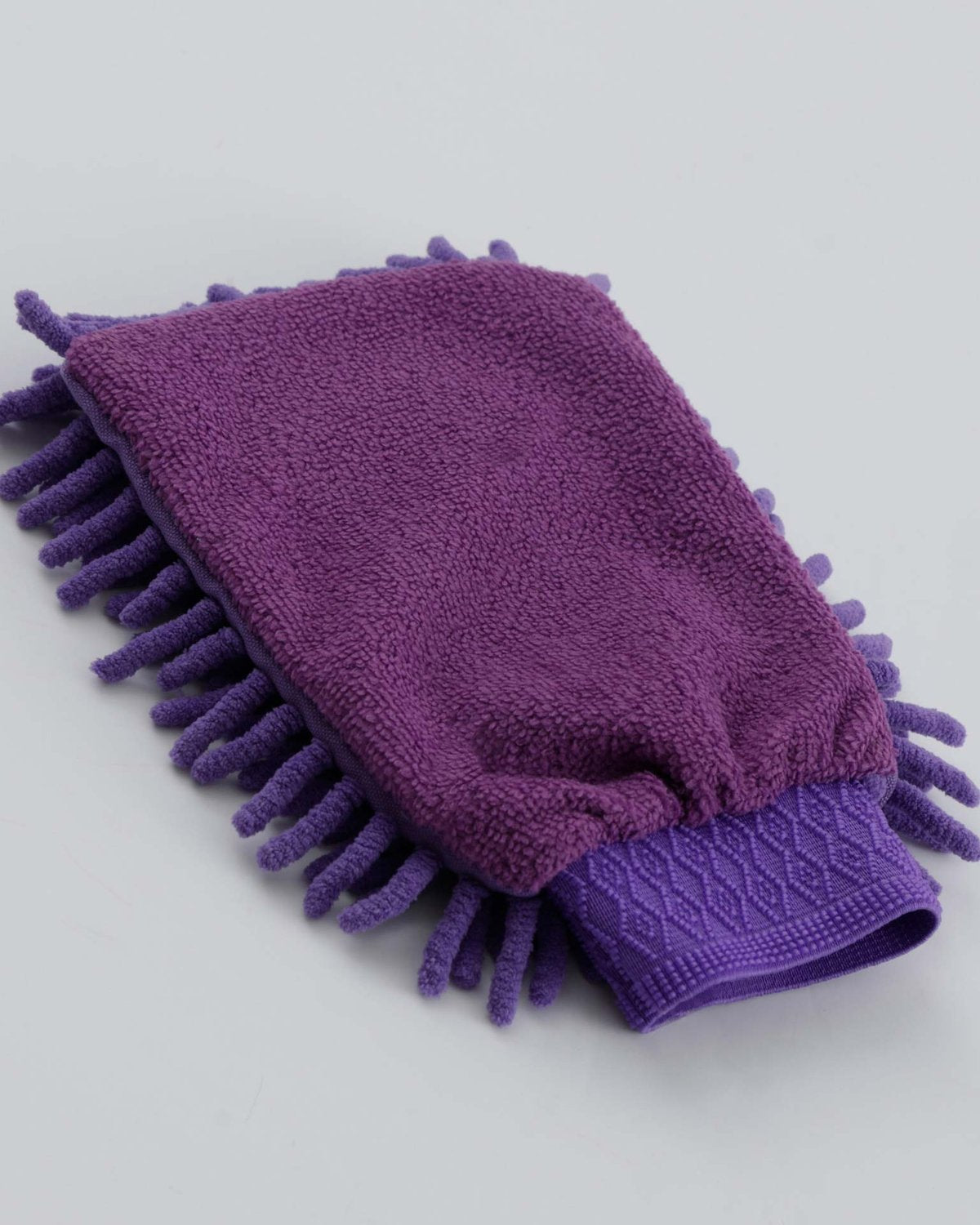 Premier Equine Microfibre Grooming Mitt Purple