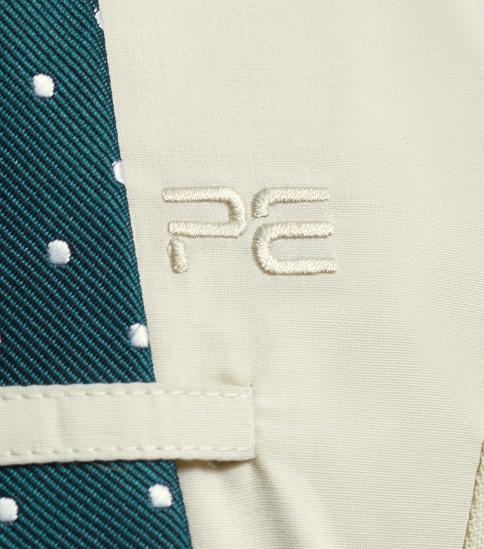 Premier Equine Tessa Girls Long Sleeve Show Shirt - Vanilla Equestrian Apparel