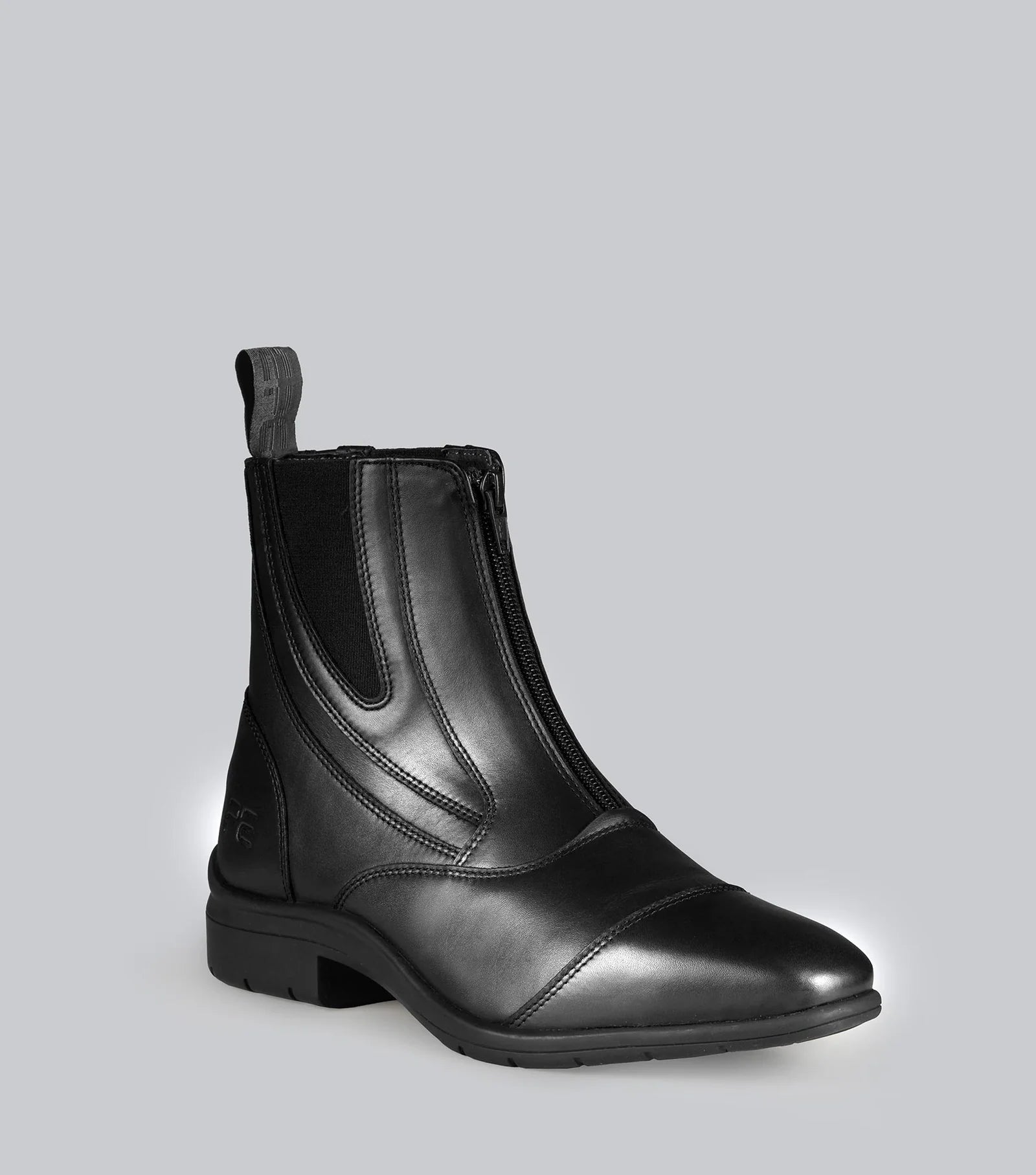Premier Equine Mirano Leather Paddock Boots Black