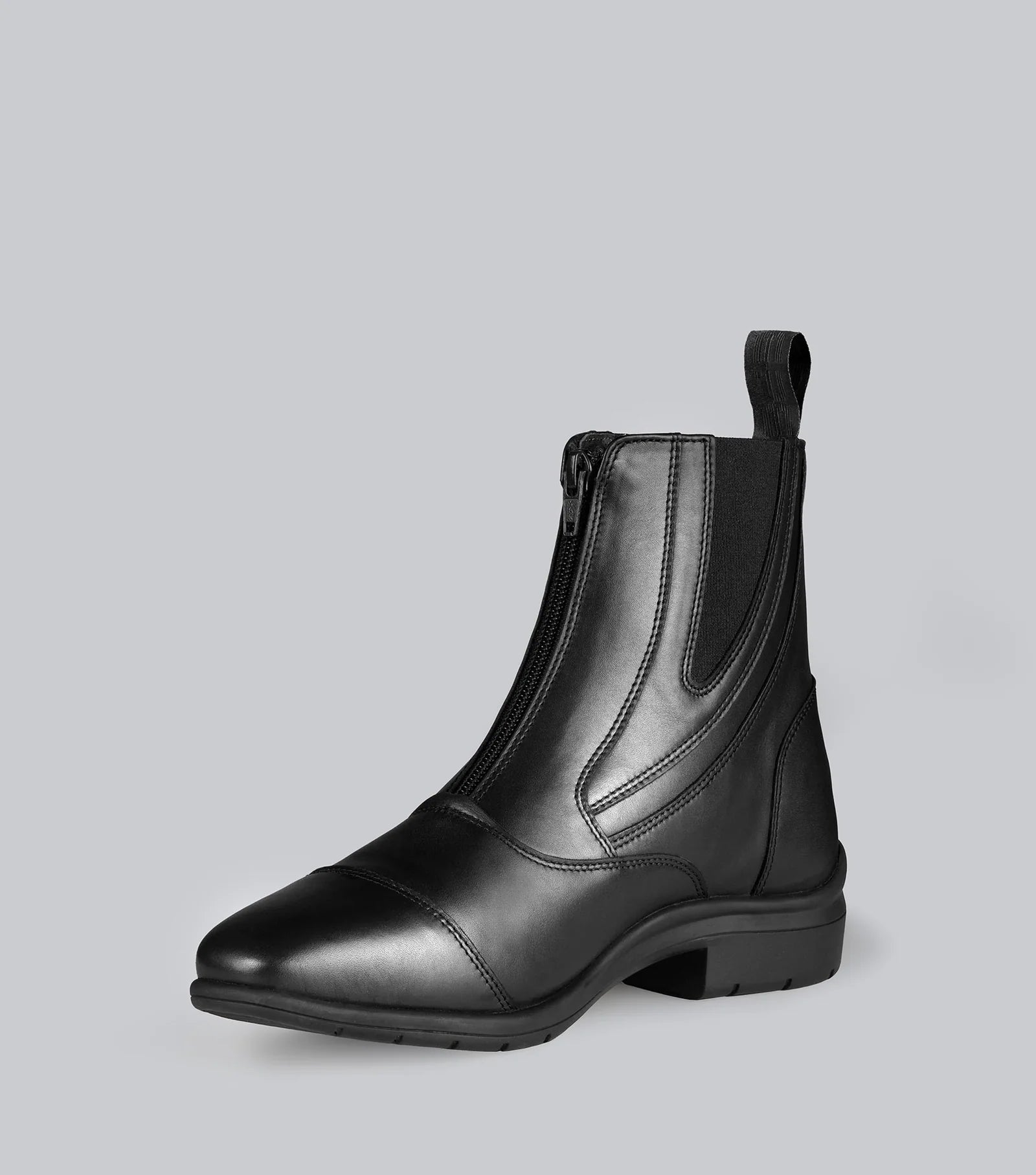 Premier Equine Mirano Leather Paddock Boots Black