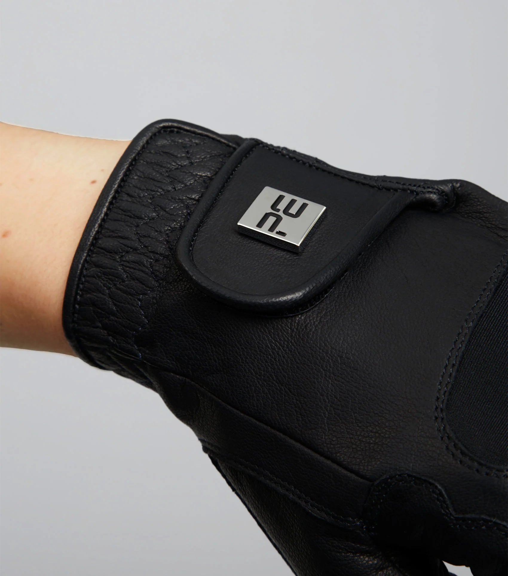 Premier Equine Mizar Ladies Leather Riding Gloves Black, Comfortable Horse Riding Gloves