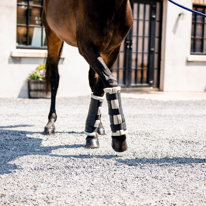 Cameo UK Made Horse Travel Boots (Pair): Durable equestrian leg protection for transport, from Equiflair. 