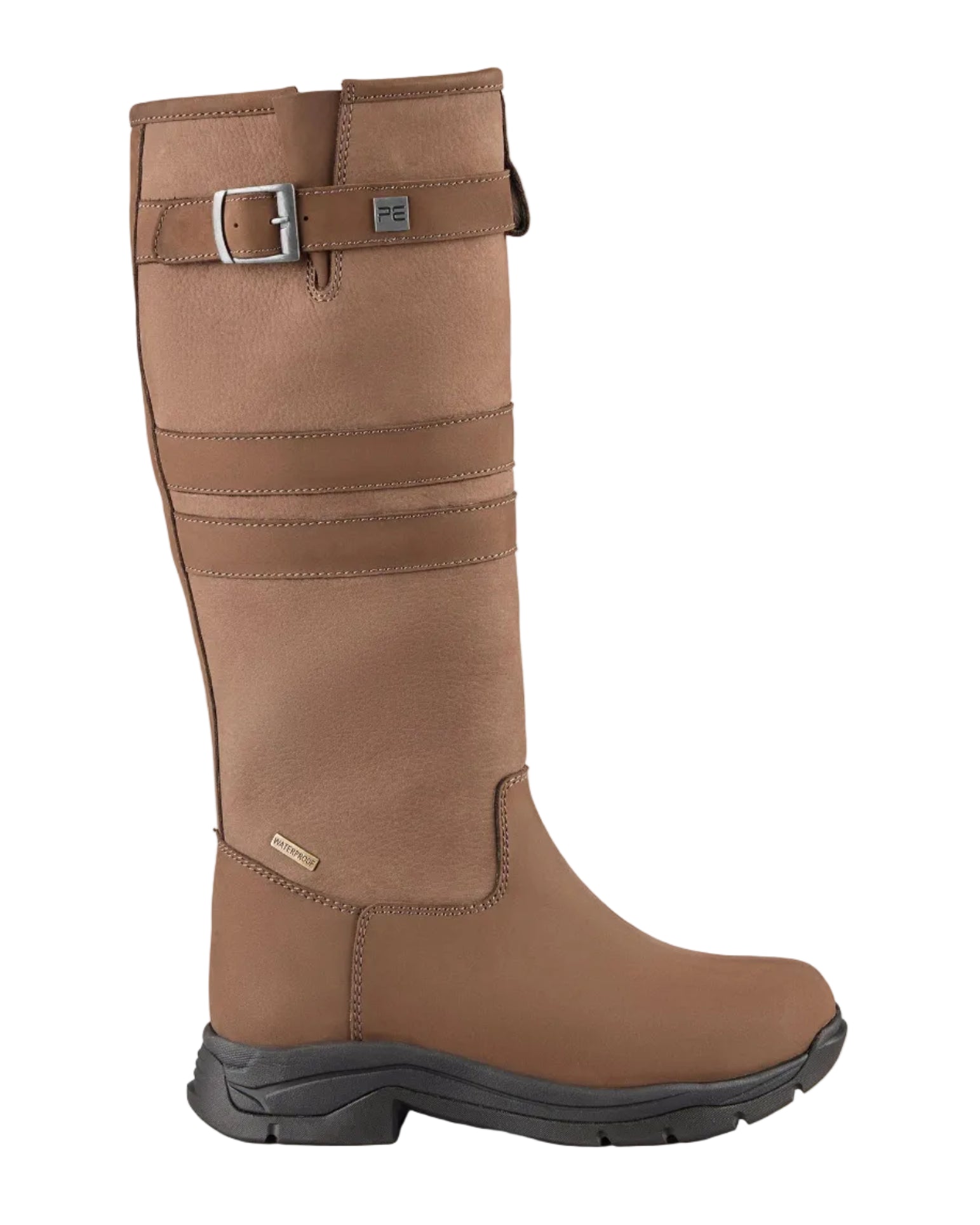 Premier Equine Monte Waterproof Country Boot Brown - Long Country & Leisure Boots Footwear location-109746323830-instock UK 4