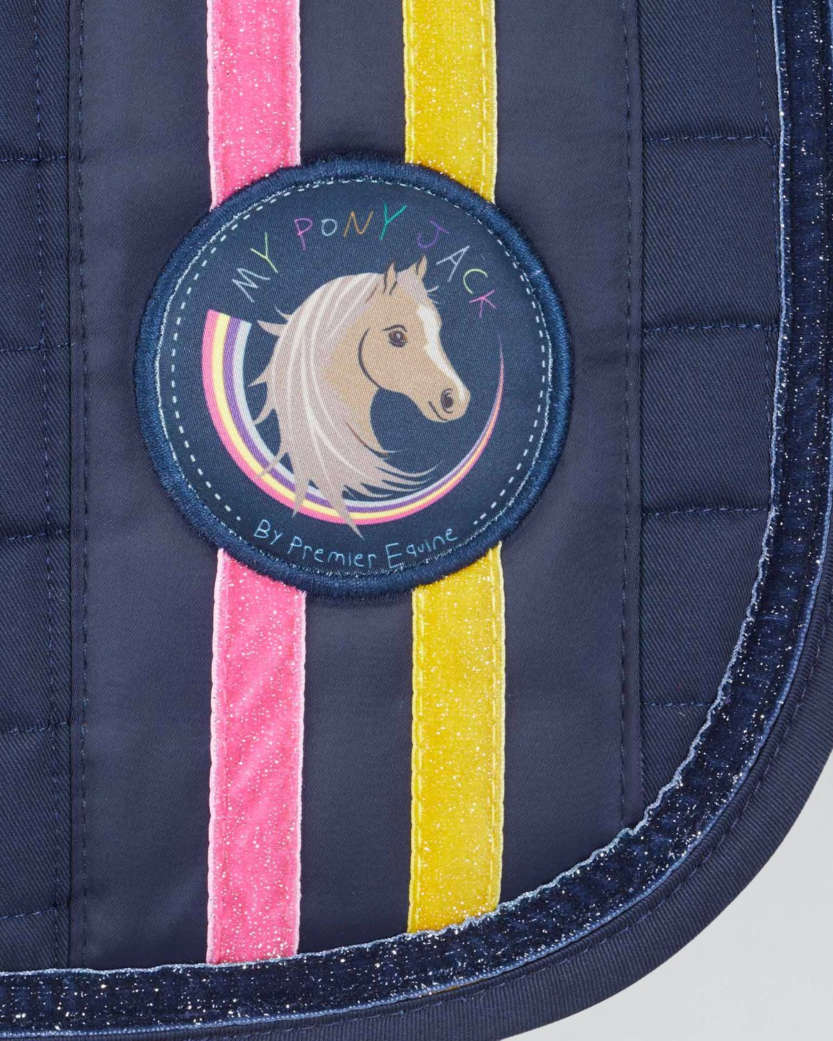 Premier Equine My Pony Jack Glitter GP/Jump Saddle Pad - Equiflair