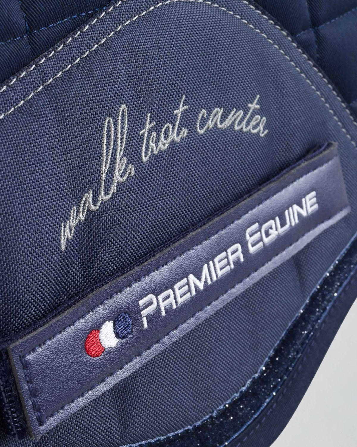 Premier Equine My Pony Jack Glitter GP/Jump Saddle Pad Navy: Pony Riding Gear from Equiflair