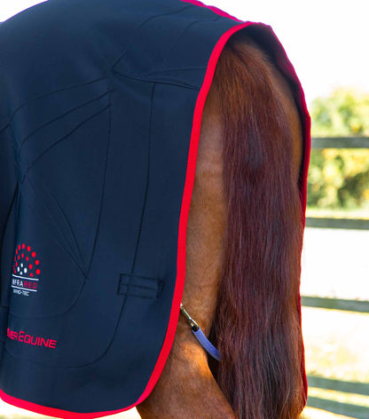 PREMIER EQUINE Infrared Horse Rug: Nano-Tec Black - Equine Therapy, Warm-Up & Cool-Down Aid