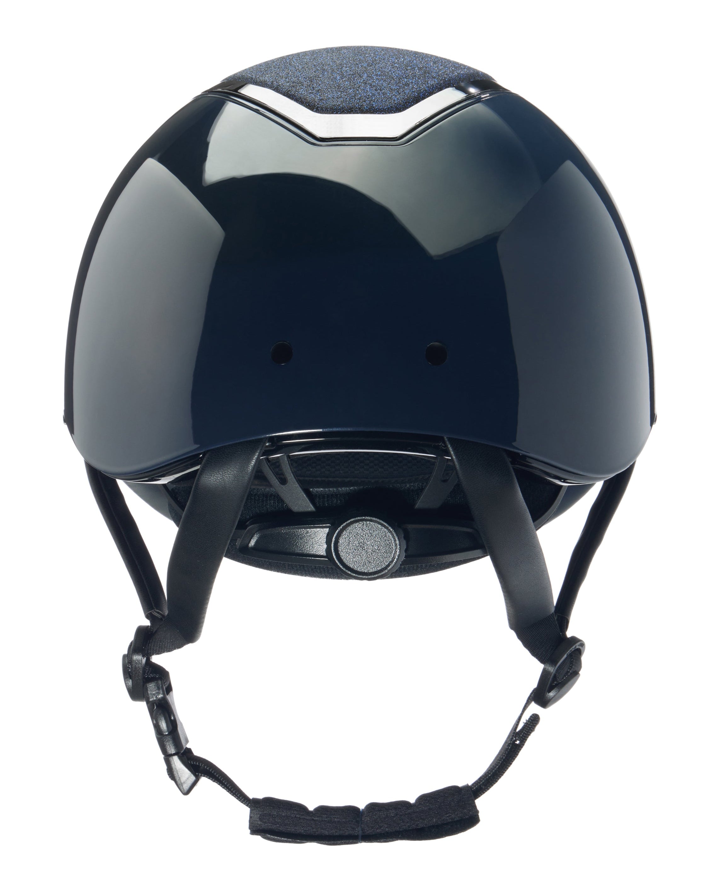 Charles Owen Kylo EQx Sparkly Helmet Navy Gloss/Pewter