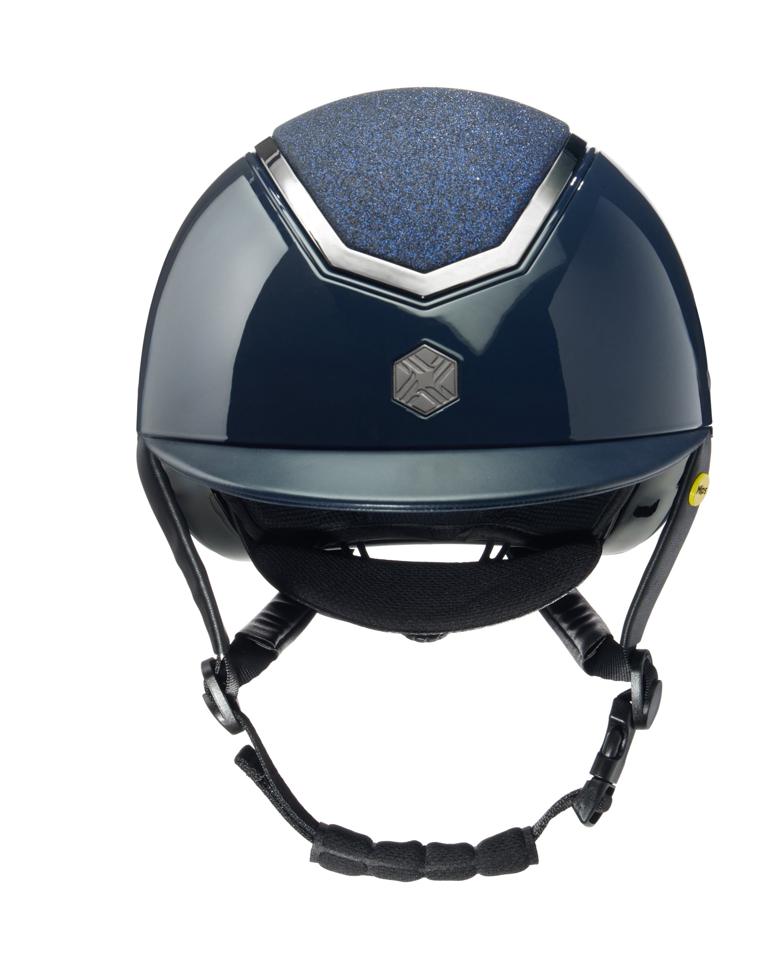 Charles Owen Kylo EQX Sparkly Equestrian Helmet MIPS Navy Gloss/Pewter: Safety, Style, and Comfort for Horse Riders
