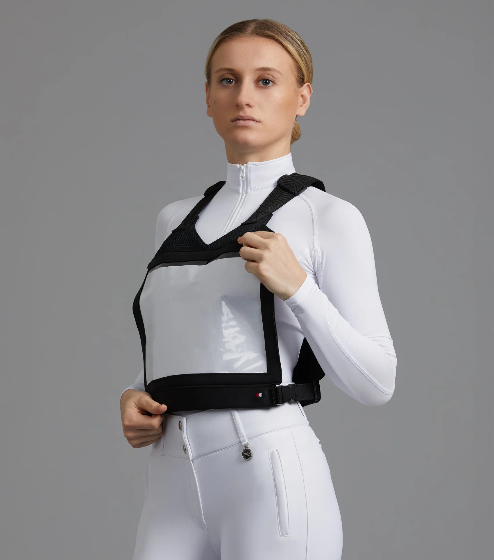 PREMIER EQUINE Black Adjustable Number Competition Bib | Equiflair - Competition Numbers location-109746323830-instock…