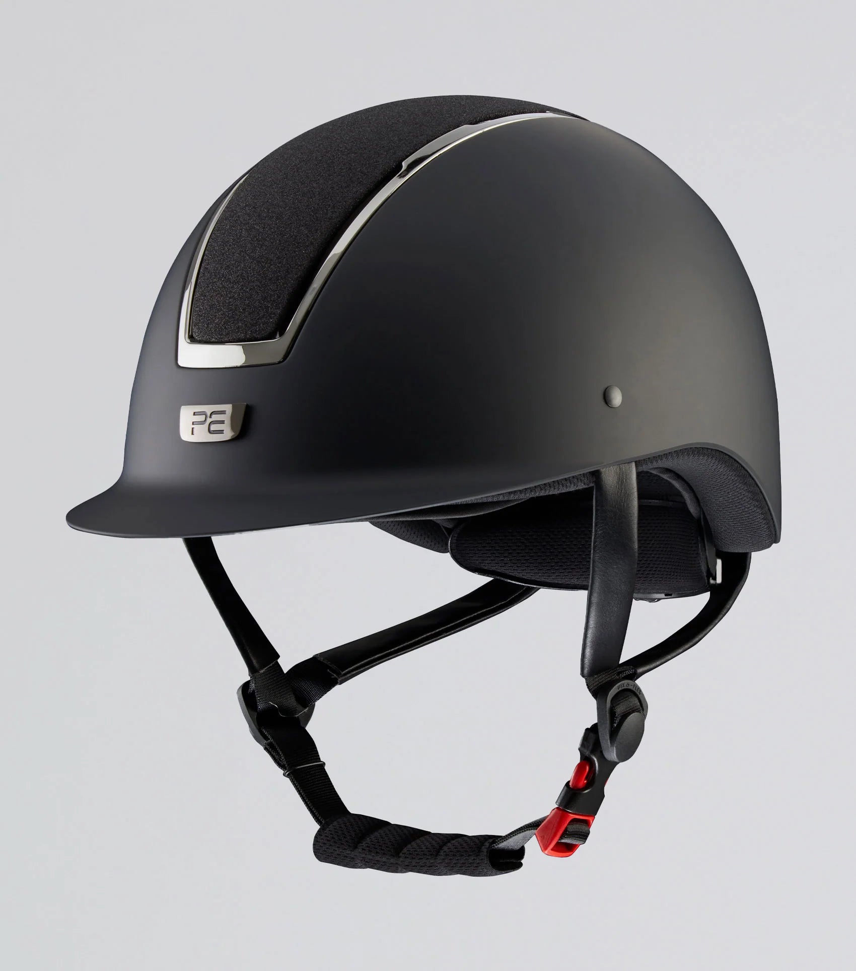 Premier Equine Odyssey Horse Riding Helmet - Space Black: Safe, Adjustable, & Stylish Equestrian Gear