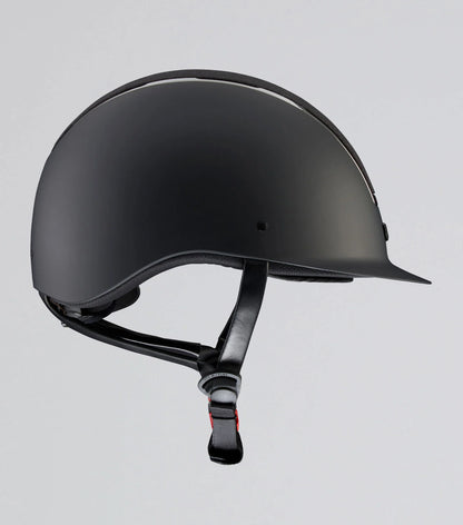 PREMIER EQUINE ODYSSEY Black Horse Riding Helmet: PAS 015 & VG1 Safety Rated