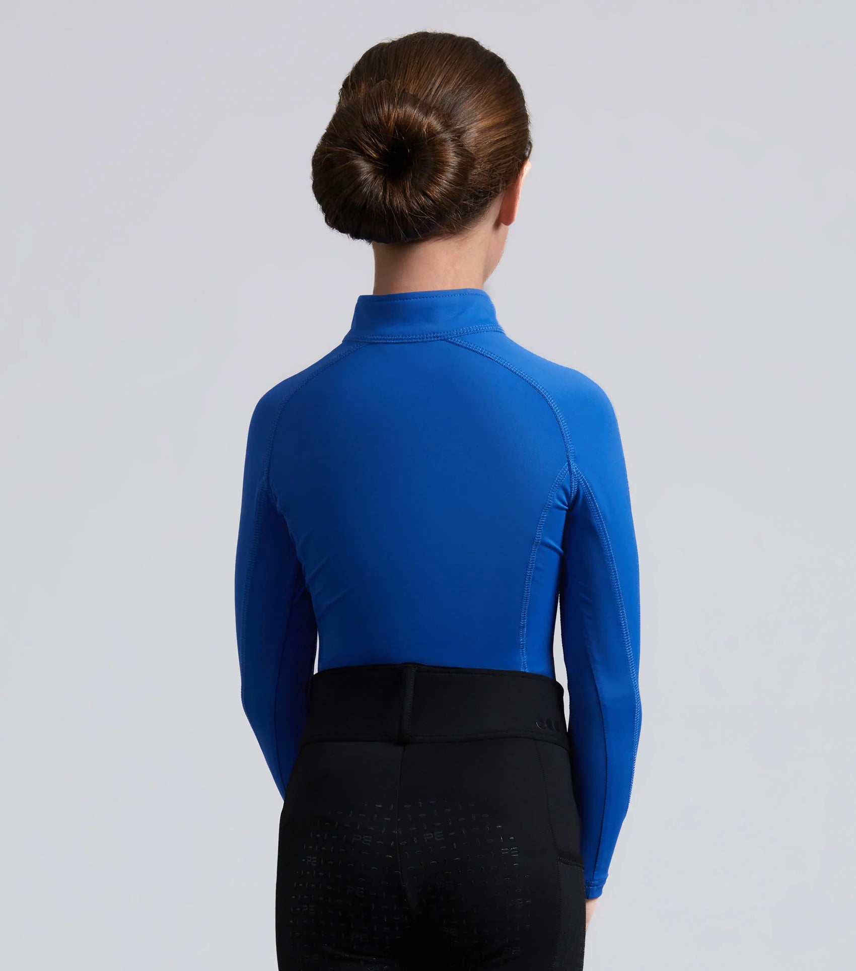 Premier Equine Junior Ombretta Royal Blue Riding Top | Equestrian Apparel